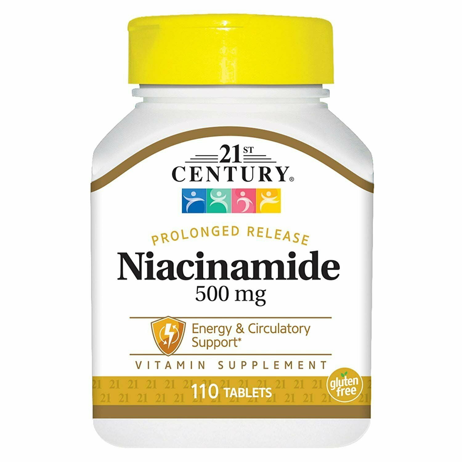 21St Century Niacinamide 500 Mg Prolonged Release Tablets, 110-Ct, 2-Pack