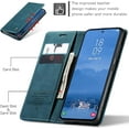 thumbnail image 3 of Funda para Samsung Galaxy S25, diseño clásico de cuero tipo billetera, cierre magnético, función atril, ranura para tarjetas, protección a prueba de golpes para Samsung Galaxy S25, 3 of 9