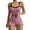 Pink, variant on Bibifish Womens Pajama Sets Valentine'S Day Knit Breathable Sleeveless Strap Sleepwear Sets Cute Bow Design Slim Fit Cami With Shorts 2 Piece Pj Sets