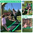 thumbnail image 5 of JumpTastic 60in Tree Swing Platform for Kids, Thicken Steel Tube Giant Curved Swing for Swing Set or Tree, 5 of 7