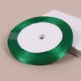 thumbnail image 3 of Cinta de satén verde de una sola cara de 6-10-15-20-25-40-50 mm, cinta para embalaje de regalos, decoración de tartas, fiestas de cumpleaños y Navidad, 3 of 5