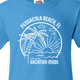 thumbnail image 4 of Inktastic Summer Vacation Mode Pensacola Beach Florida Youth T-Shirt, 4 of 5