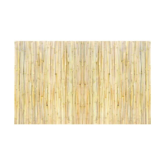 Natural Rolled Bamboo Fence, Eco-Friendly Privacy Fence, Decorative Privacy Screen for Garden, Backyard, Balcony, Patio, Pool Side