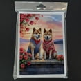thumbnail image 3 of Akita Two Hearts Greeting Cards Pack of 8 7 in x 5 in, 3 of 3