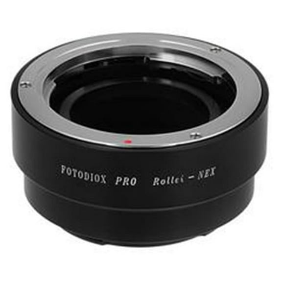 Fotodiox R35-SnyE Pro Lens Mount Adapter - Rollei 35 SLR Lens To Sony Alpha E-Mount Mirrorless Camera Body