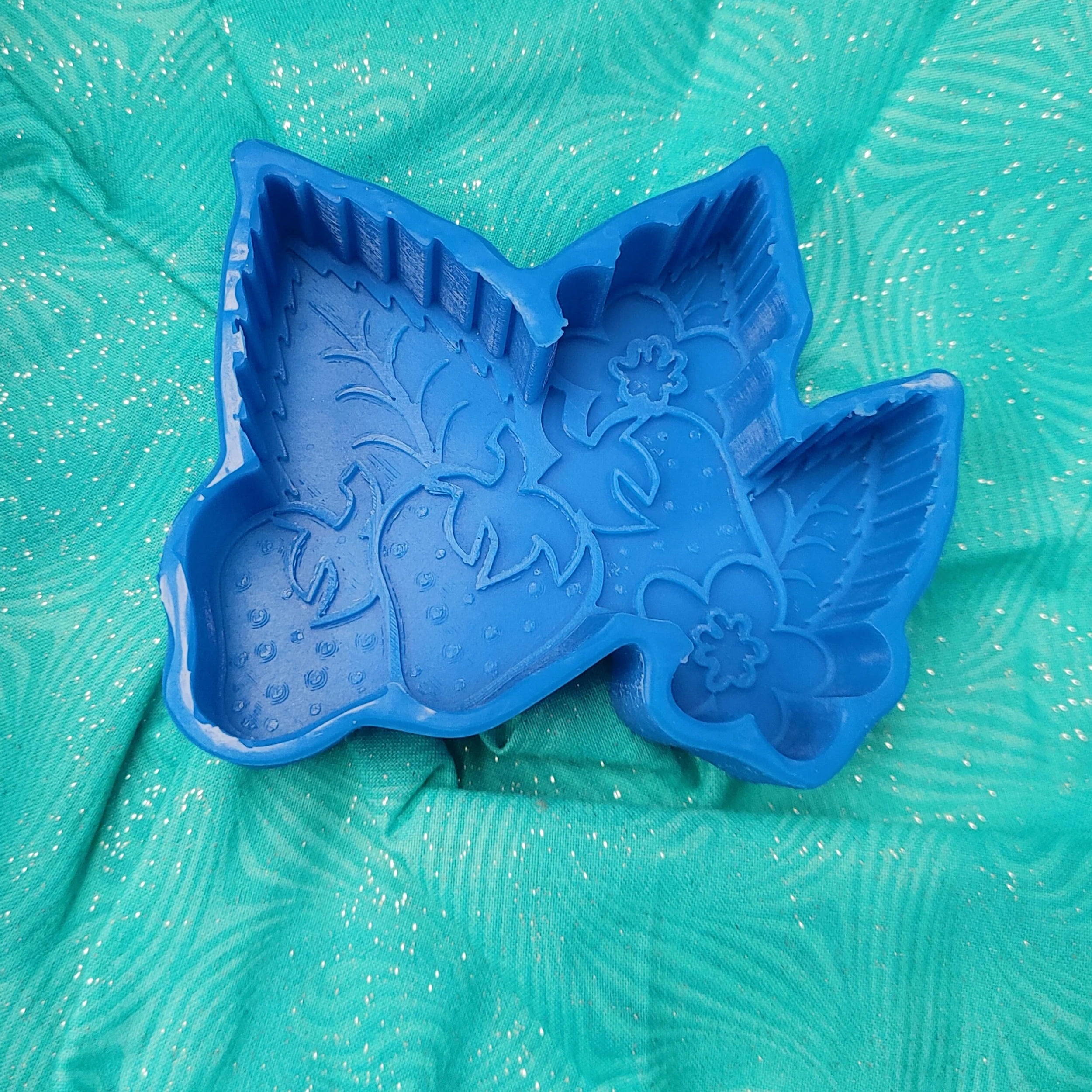 Strawberries Silicone Freshie Mold