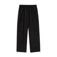 thumbnail image 4 of toraway Men's Harem Pants Green Men's Split Pleated Design Outdoor Loose Pants Outdoor Splashproof Solid Color Casual Pants Leg Adjustable Casual Long Pants M, 4 of 4