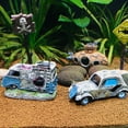 thumbnail image 3 of Aquarium Decoration Decorative Ornaments Resin Broken Bus Fish Tank Decoration Simulation Decorative Rocks Fish Tank Accessories, 3 of 9