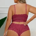 thumbnail image 2 of Levmjia Sexy Lingerie Set for Women Deep V Backless Adjustable Straits Comfortable Sleepwear Bra and Underpants Set for Honeymoon Valentine, 2 of 2