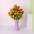 thumbnail image 4 of Soumake Vivid Appearance Realistic Artificial Fruit Artificial Orange Lemon Tree With Green Leave Branch Home Decor Household, 4 of 8