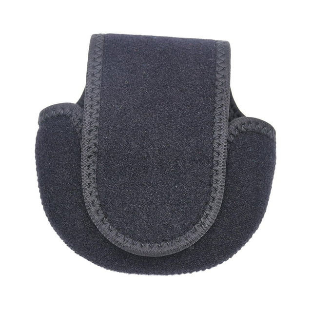 Fishing Reel Protective Case Cover Pouch Bag for Outdoor Tackle Casting Black