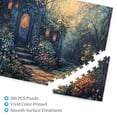 thumbnail image 3 of 500 PCS Fantasy Forests Garden Wooden Puzzles For Adults 500 Pieces,Brain Challenge,Wonderful Imagination,Enchanting Garden Whimsical Jigsaw Pieces,Great For Relaxation And Display For Flower Lover, 3 of 6