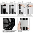 thumbnail image 5 of 350ml Portable Coffee Press Bottle Tea Coffee Maker Drinking Water Cup for Travelling Commuter Camping Outdoors and Office[Black], 5 of 8