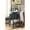 Teal, variant on White Finish - Intricate Pedestal Craftsmanship - Entryway Decor - Functional Focal Point