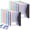 Horizontal*12, variant on 11-Hole Expanding File Pockets Assorted Colors - Waterproof PVC File Folders for 2/3/4 Ring Binder, 6/12 Pack Binder Pockets with Label Pocket for School Office (Vertical*6)