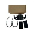 thumbnail image 1 of Aluminum Trailer Chain Holder, Heavy Duty RV Towing Chain & 7-Way Plug Organizer, Anti-Rust Cable Wire Harness Storage for 2" Tongue Jack, 1 of 8
