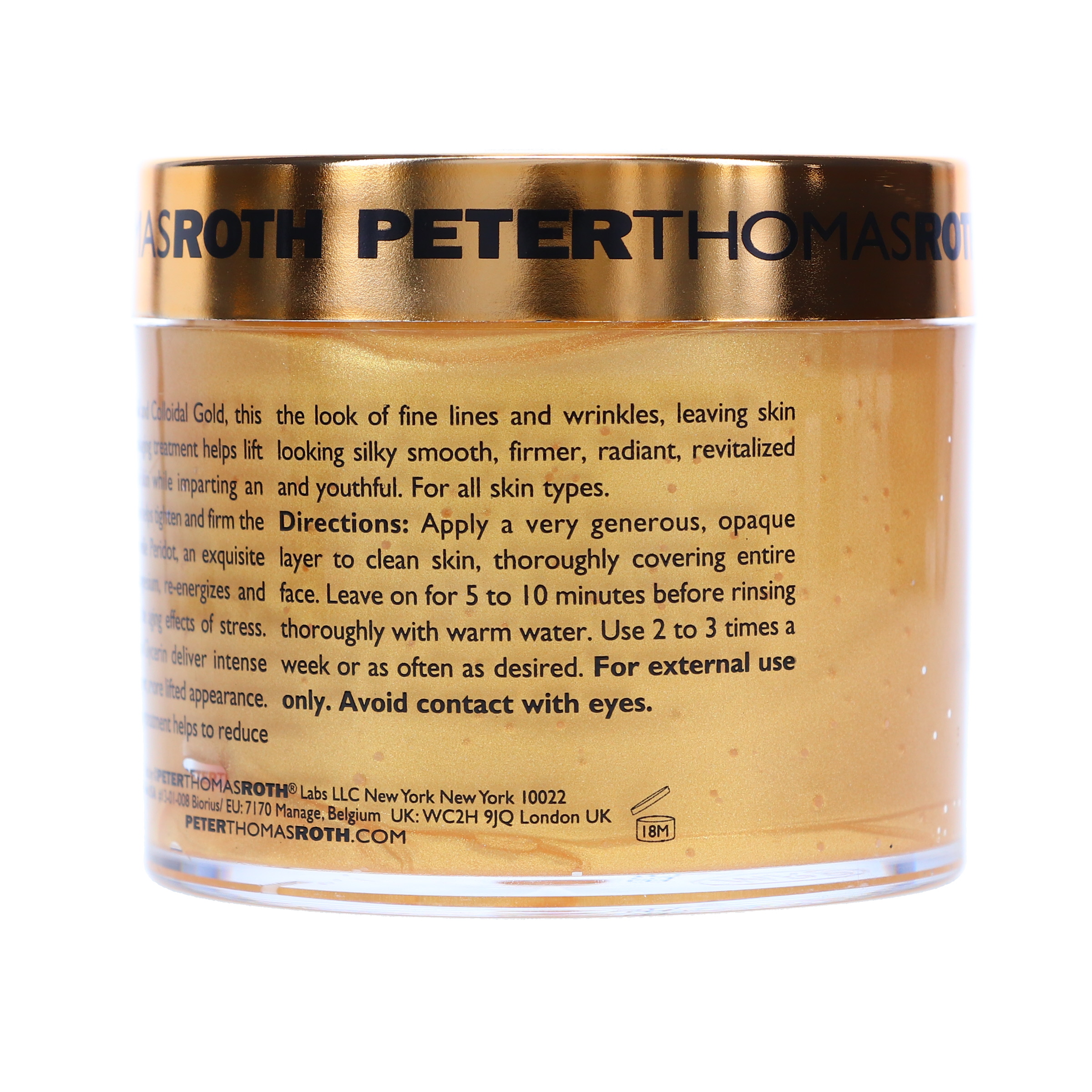 Peter Thomas Roth 24K Gold Mask Pure Luxury Lift & Firm Mask 5.1 oz - image 5 of 8