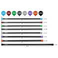 thumbnail image 3 of PRISP Weighted Exercise Workout Bar - Total Body Weight Bar for Home Gym, Fitness, Yoga and Strength Training, 3 of 7