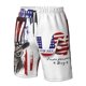thumbnail image 4 of Fotbe Patriotic Skull Art Trajes de Baño Estampados para Hombre, Shorts de Verano de Secado Rápido, Ropa de Playa, Bañadores-Small, 4 of 6