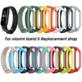 thumbnail image 2 of Correa de silicona suave de repuesto para reloj Mi Band 5, 2 of 9