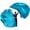 Sky Blue, variant on Praise Dance Worship Flags, Shiny Reflective Worship Flag Set, Polyester Fabric with Sturdy Rods for Church Performances Stage Events, Red
