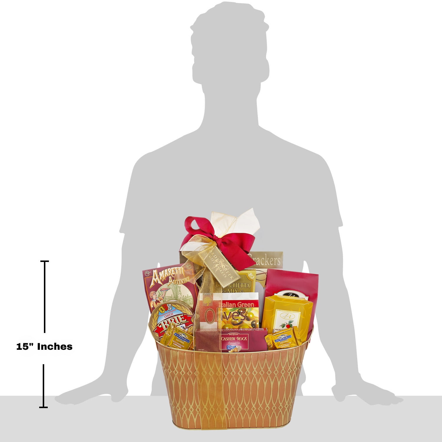 Alder Creek Gift Baskets Lasting Impressions Gift Basket (12 Pieces per Gift)