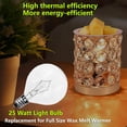 thumbnail image 3 of Bombilla Calentadora de Velas PaeorRorL 25W E12 120V Blanco Cálido, 3 of 9