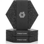 Coasters For Drinks Set of 9 | Absorbent Felt Coasters With Double Holder And Unique Phone Coaster | Premium Package, Perfect Ho