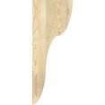 thumbnail image 3 of 4"W x 10"D x 26"H Carmel Rough Sawn Corbel, Douglas Fir, 3 of 9