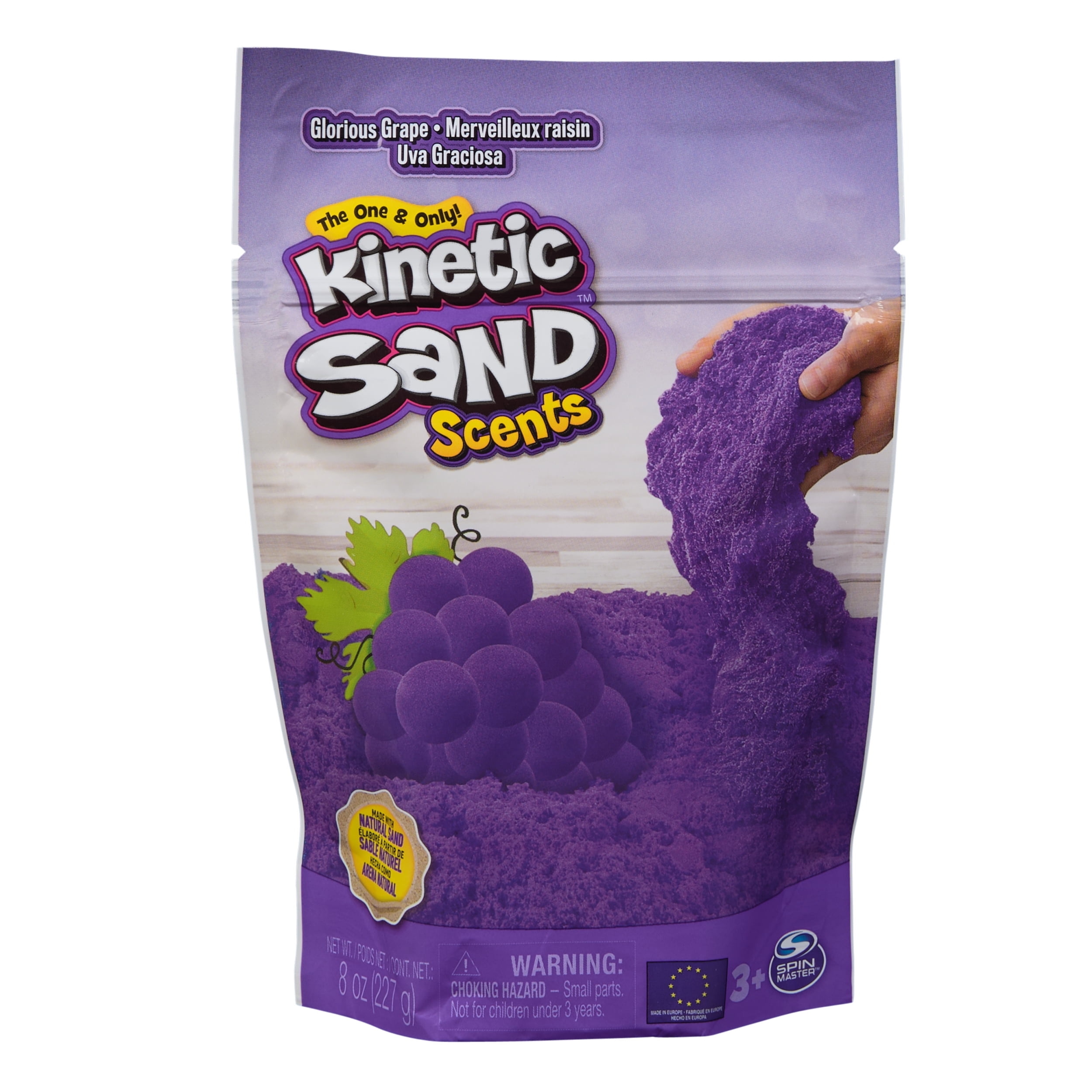 Kinetic Sand, 8oz Scented Play Sand (Styles May Vary), Sensory Toys for Kids Ages 3 and up