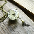 thumbnail image 3 of Reloj , números con cadena de aleación Collar de cadena de suéter / para cumpleaños Día, 3 of 7