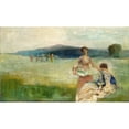 thumbnail image 3 of Thomas Wilmer Dewing 18x12 Black Modern Framed Museum Art Print Titled - Spring (1890), 3 of 5