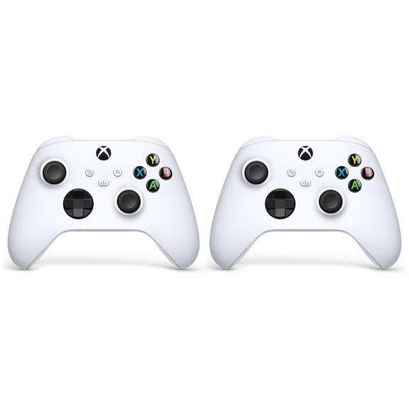 2 Pack Microsoft Xbox Bluetooth Wireless Controller For Series X/S - Robot White