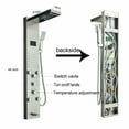 thumbnail image 6 of Brushed Nickel LED Shower Panel Column With Shower Temperature Screen, 6 of 12