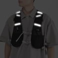 thumbnail image 6 of Multi-Pocket Running Vest Breathable Cycling Vest with Phone Holder Reflective Design Mesh Vest with Adjustable Straps for Running Cycling Marathons, 6 of 7