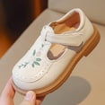 thumbnail image 4 of Mepaouo Toddler Little Girl Mary Jane Dress Shoes Ballet Flats Party School Princess Flower Shoes White, 4 of 9