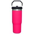 thumbnail image 1 of Stanley Quencher H2.0 Soft Matte Collection, Vaso de Acero Inoxidable Aislado al Vacío con Tapa y Pajita para Bebidas Heladas y Frías 30oz, 1 of 8