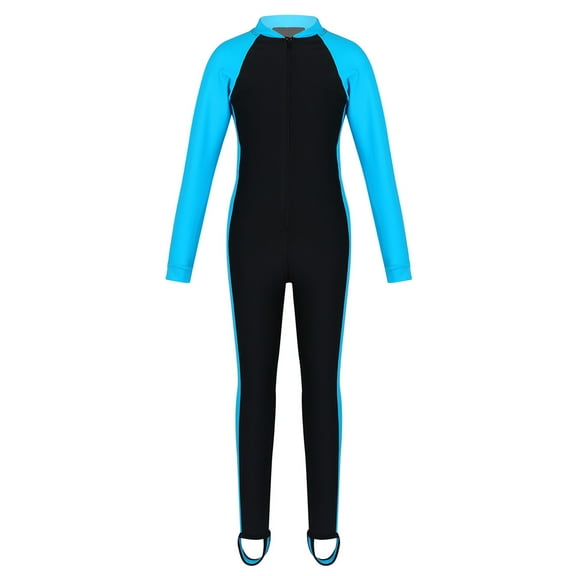 MSemis Kids Girls Boys Coverall Swimsuit Sun Protection Swimwear