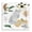 Floral Cat Botanicals, variant on Stupell Industries Cottage Mixed Herbs Whimsical Cat Canvas Art, 17 x 17, by Melissa Wang
