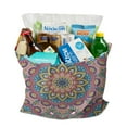 thumbnail image 3 of Abstract Mystic Mandala Reusable Fabric Tote - Large Capacity Washable Grocery Bag, 3 of 6