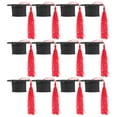 thumbnail image 2 of Raindrops 12pcs Mini Graduation Cap Wine Bottle Toppers Bouquet Decor, 2 of 6