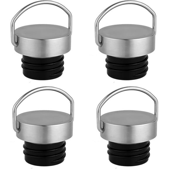 20 oz Insulated Water Bottles,Stainless Steel Double Wall Bottle with Lid of Handle (4, Lid)