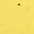 thumbnail image 5 of Yaoyar Classic Button Front Shirt for Men, Solid Color Long Sleeve Collared Top with Pockets, Timeless Casual Wear Shirt, 5 of 8