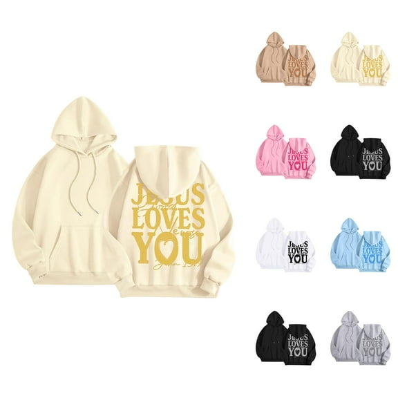 Oversized Hoodie Womens Casual Sweatshirt Lightweight Zip Up Daily Women's Hooded Long Sleeve Pullover With Print For Spring And Fall Comfortable Loungewear Tops