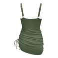 thumbnail image 5 of FhsagQ Ensembles de Maillots de Bain pour Femmes Justaucorps Rembourré Robe de Bain pour Femmes Maillots de Bain Paréo en Maille Transparente Paréos Maillot de Bain Ensembles de Maillots de Bain pour Femmes Ensembles de Maillots de Bain Vert G, 5 of 5