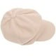 thumbnail image 2 of EeaseMX Boina de lana octogonal con visera, elegante y cálida, para otoño e invierno, para mujeres y niñas (beige), 2 of 8