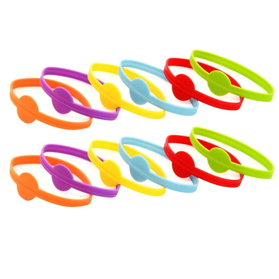 WHAMVOX Silicone Wine Glass Markers Assorted Color for Parties and Events 2 Sets of 12 Pieces