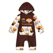 My First Thanksgiving Onesies Walmart Com