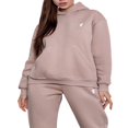 thumbnail image 4 of Two Piece Outfit For Women Long Sleeve Pullover With Hooded Long Pants Tracksuit Jogger Set with Pockets, 4 of 6