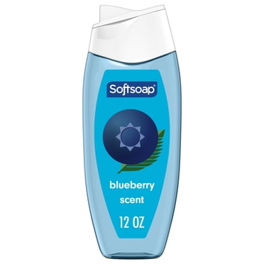 Softsoap Moisturizing Body Wash, pH Balanced, Blueberry Scent, 12 fl oz